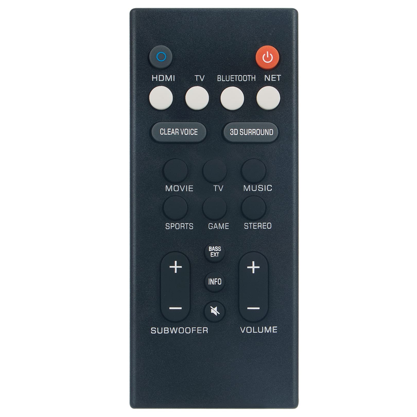 Amazon.com: VCQ9140 Replace Remote Control Work for Yamaha Sound