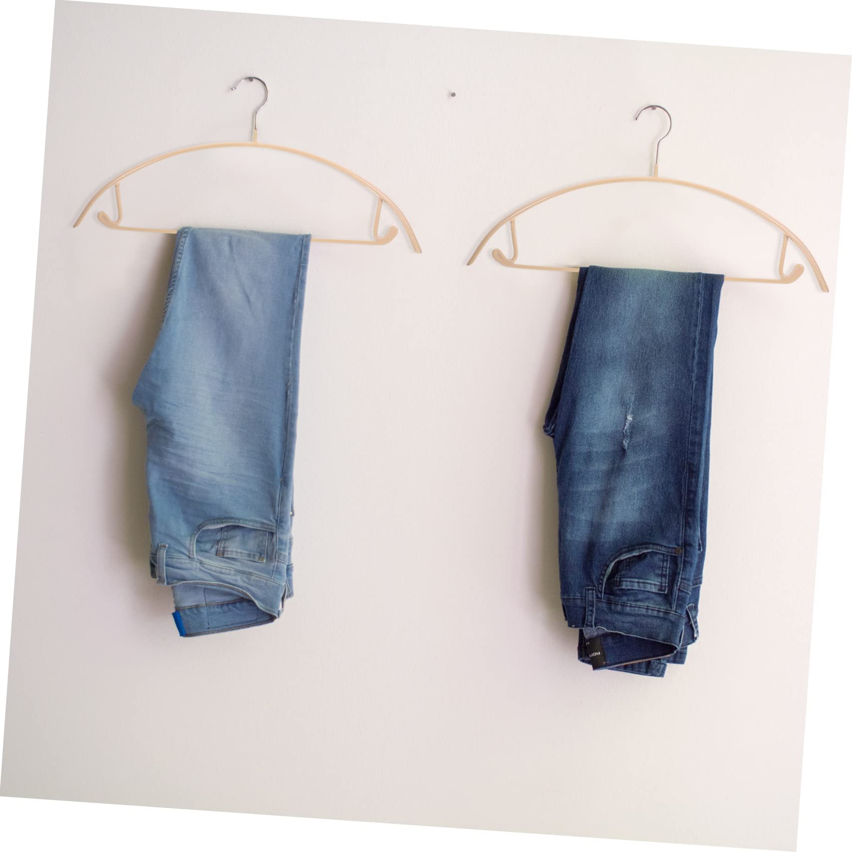MAGICLULU 10stücke Kleidungsbügel rutschfeste Traceless Hosen Und Kleidungsbügel Für Platzersparnis Für Wäschekammern Schränke Und Schlafzimmer