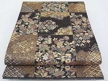 Amazon.co.jp: 1 世界的友禅作家 千地泰弘 千地天女 六通柄袋帯 草花文