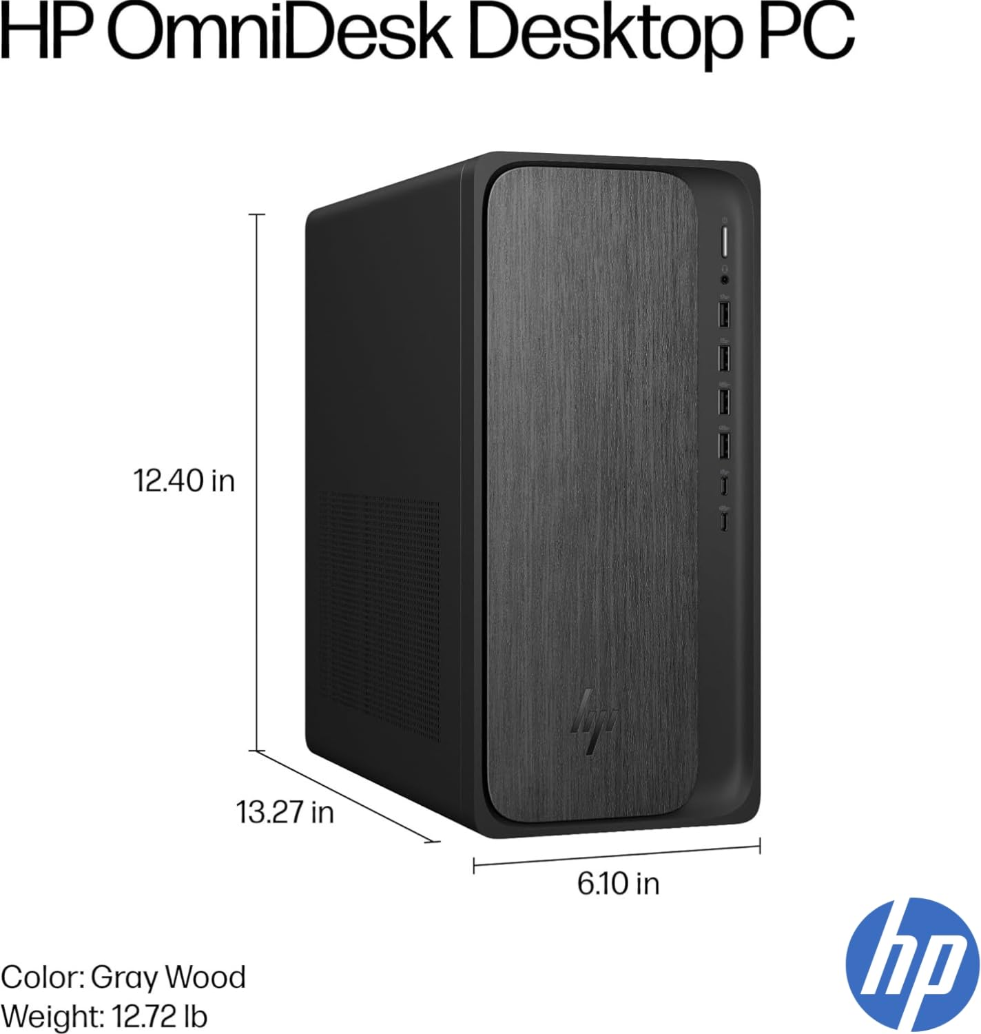 Amazon.com: HP OmniDesk Gaming Next Gen AI PC Desktop, AMD Ryzen 7