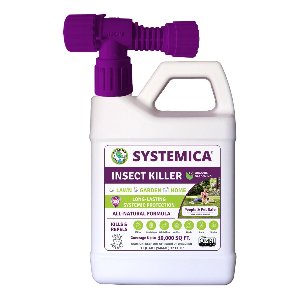 Amazon.com : Sierra Natural Science - Systemica Insect Killer - Hose ...