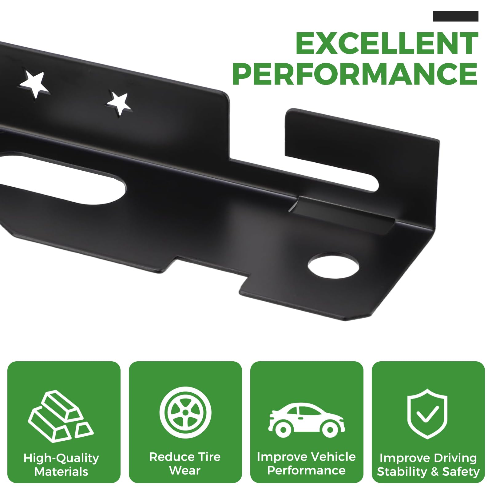 Outil d’Alignement de Roues, 2pcs Système de Réglage de Parallélisme, Plaques de Géométrie Auto Robustes avec 2 Rubans de Mesure de 5 Mètres, Mesure Précise du Carrossage et du Parallélisme