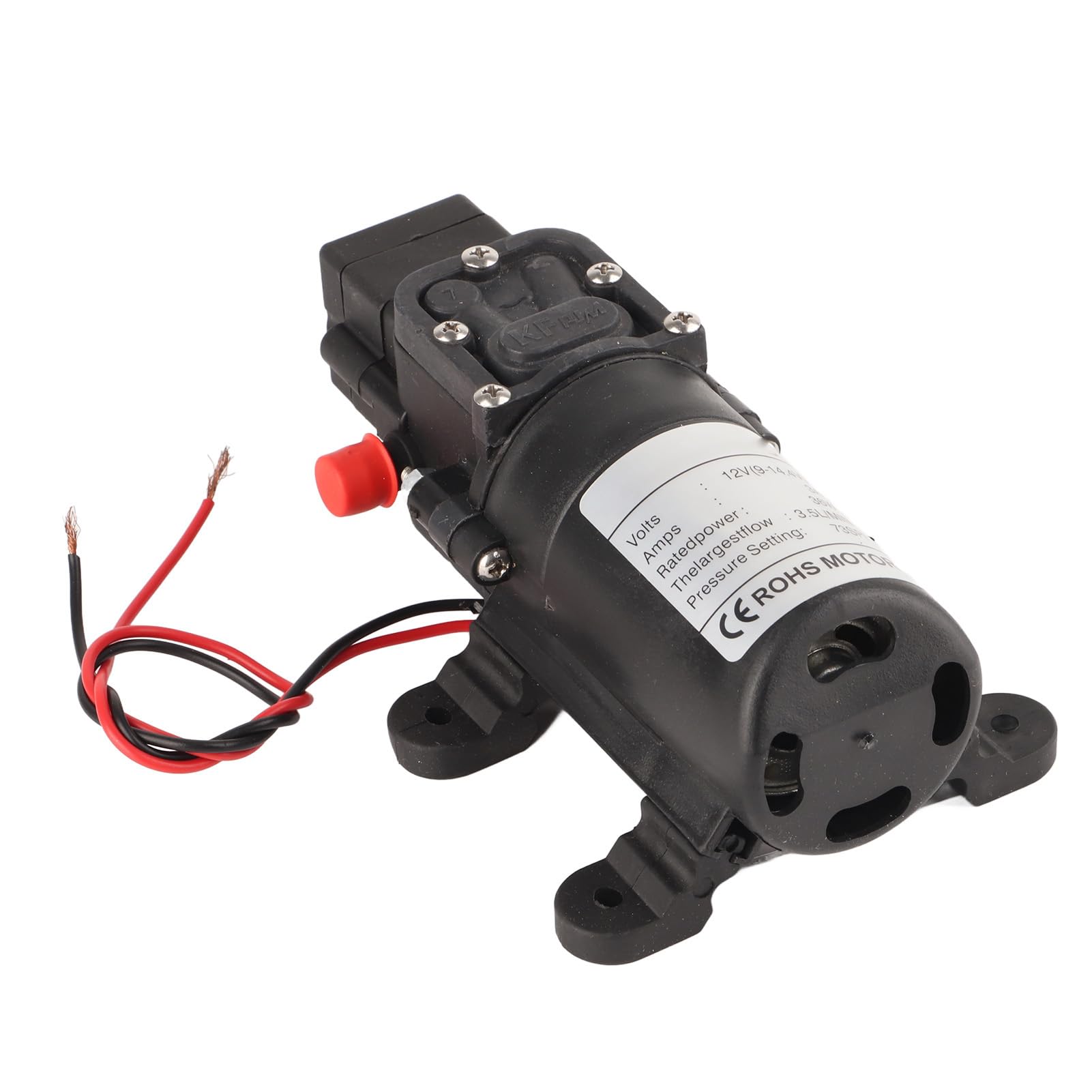 Pompe à Diaphragme Haute Pression 12V DC Pompe à Eau Douce Pompe à Pulvérisateur Intelligent pour Camping-car Camping-car