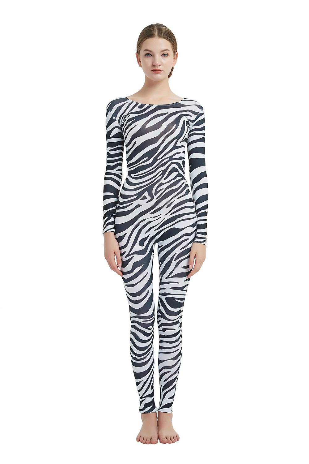 Full Bodysuit Damen Einteiler Einteiler Spandex Zentai Einteiler
