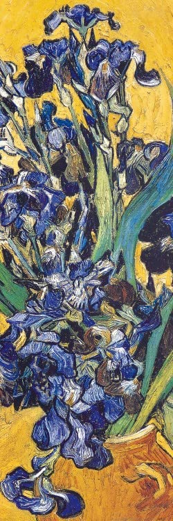 Poster Su Tela Van Gogh Irises 1889 – Stampa D'arte 150x50 Cm Per Decorare La Tua Casa Con Eleganza