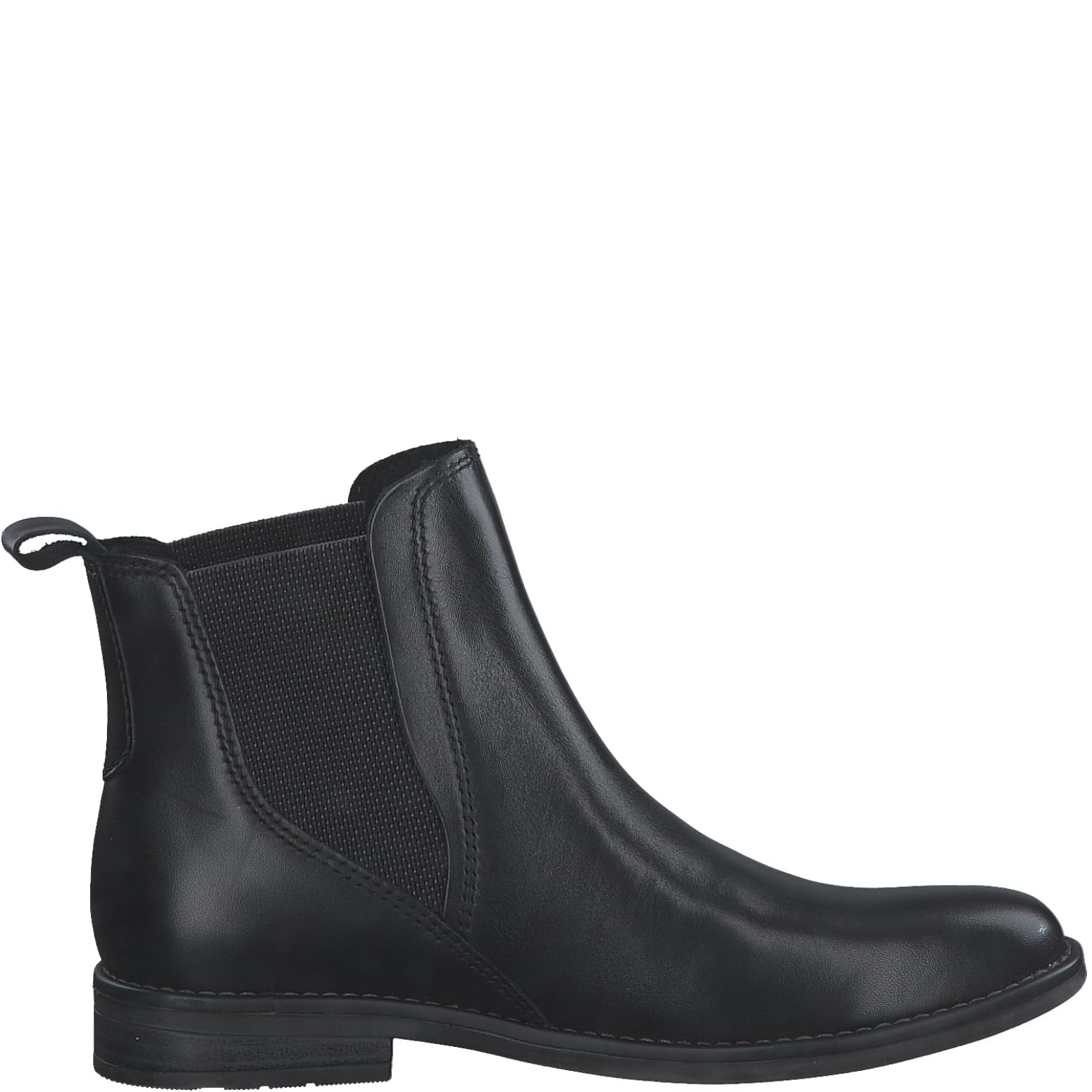 MARCO TOZZI Damen Chelsea Boots aus Leder zum Schlupfen