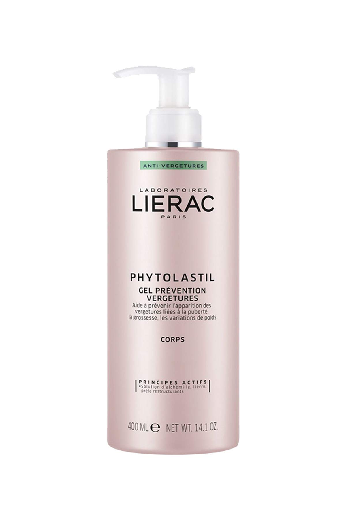 LIERAC PHYTOLASTIL GEL PREVENZIONE SMAGLIATURE 400 ML DOSATORE IMPORT