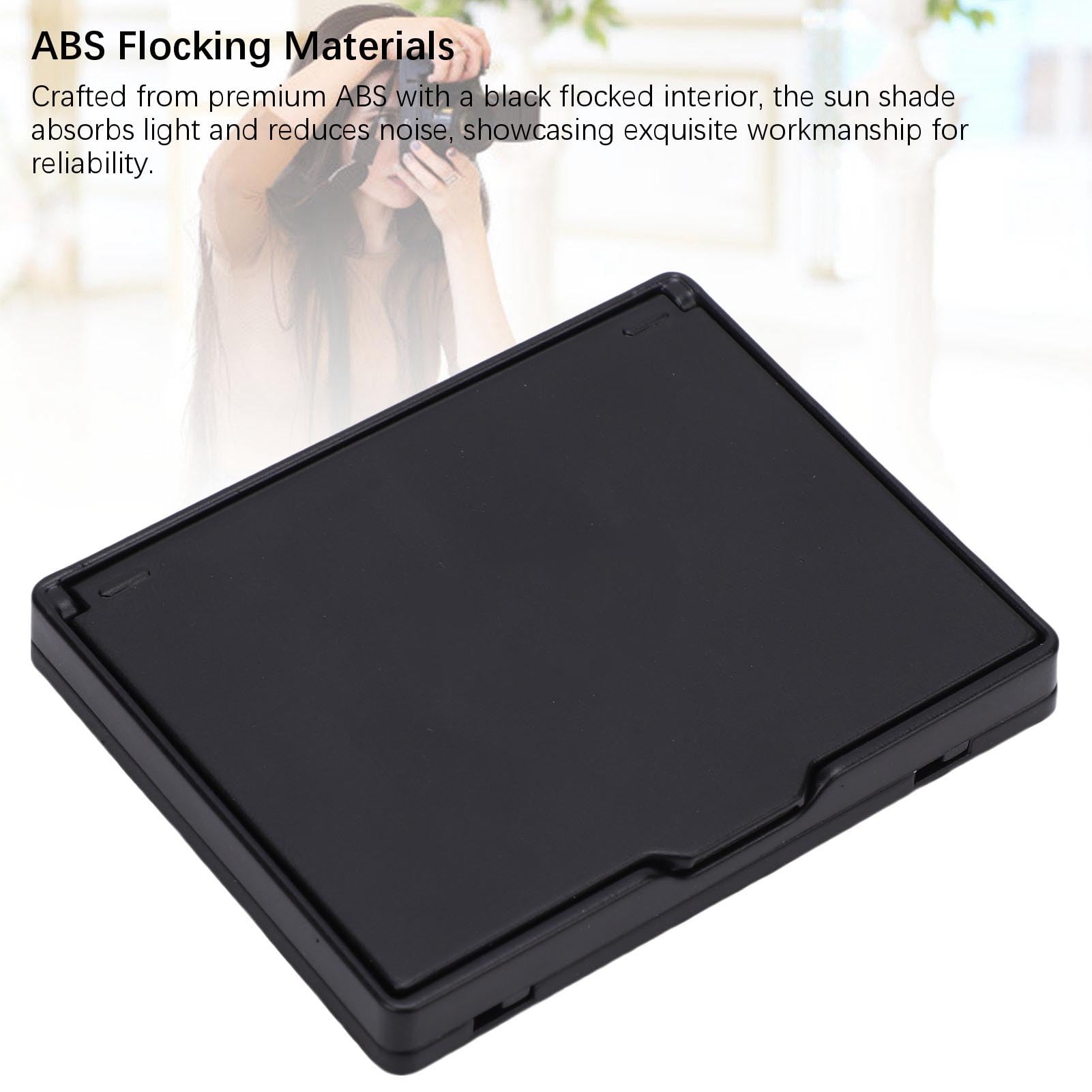 Parasol Universal Plegable ABS Flocado, para Pantalla LCD de 3,2 Pulgadas