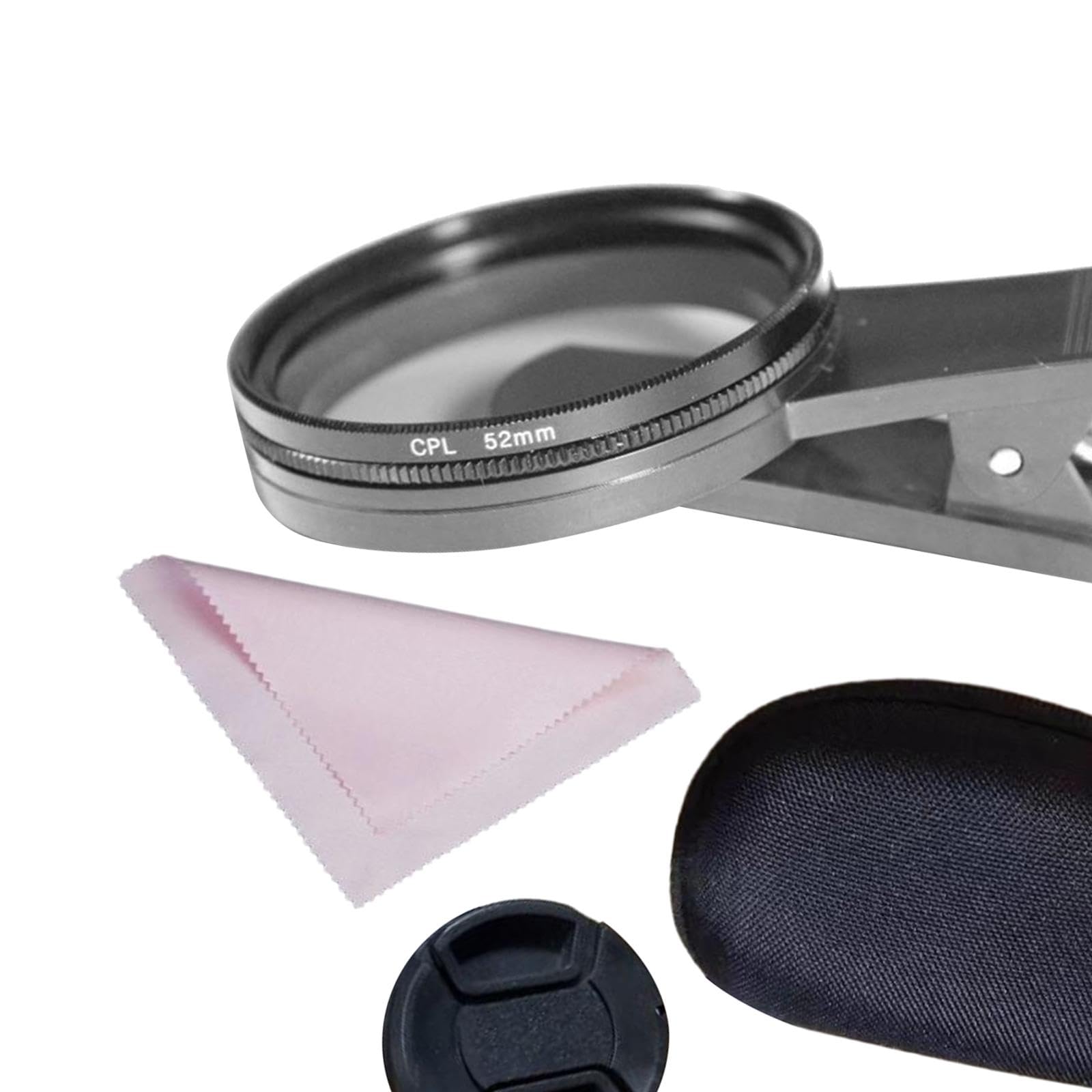 CPL-Filterobjektiv, 52 mm, professionell, tragbar, leicht, CPL-Filterobjektiv, 5 Stück