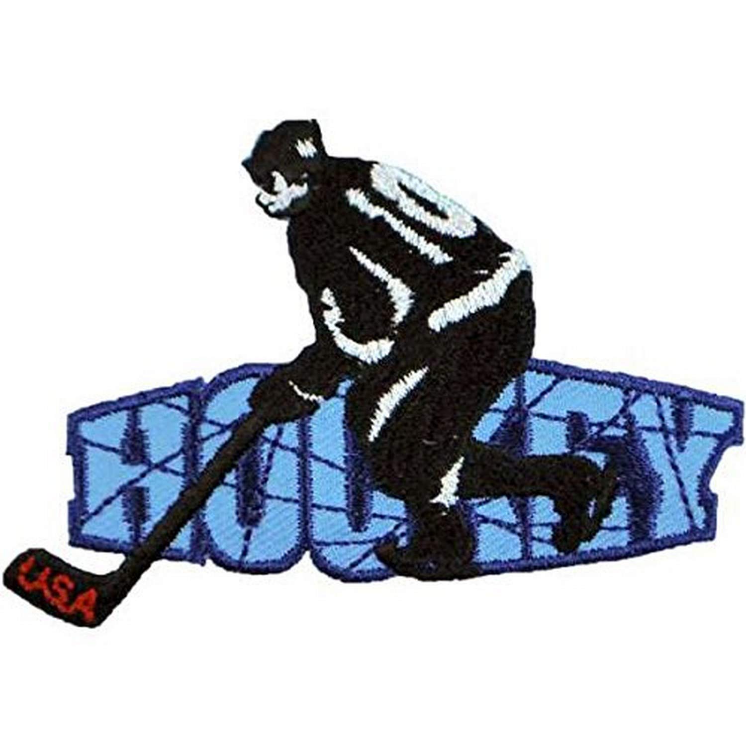 Expo International Hockey Sport Embroidered Iron On Applique Trim  Embellishment | Desertcart Seychelles, image size:1500x1500