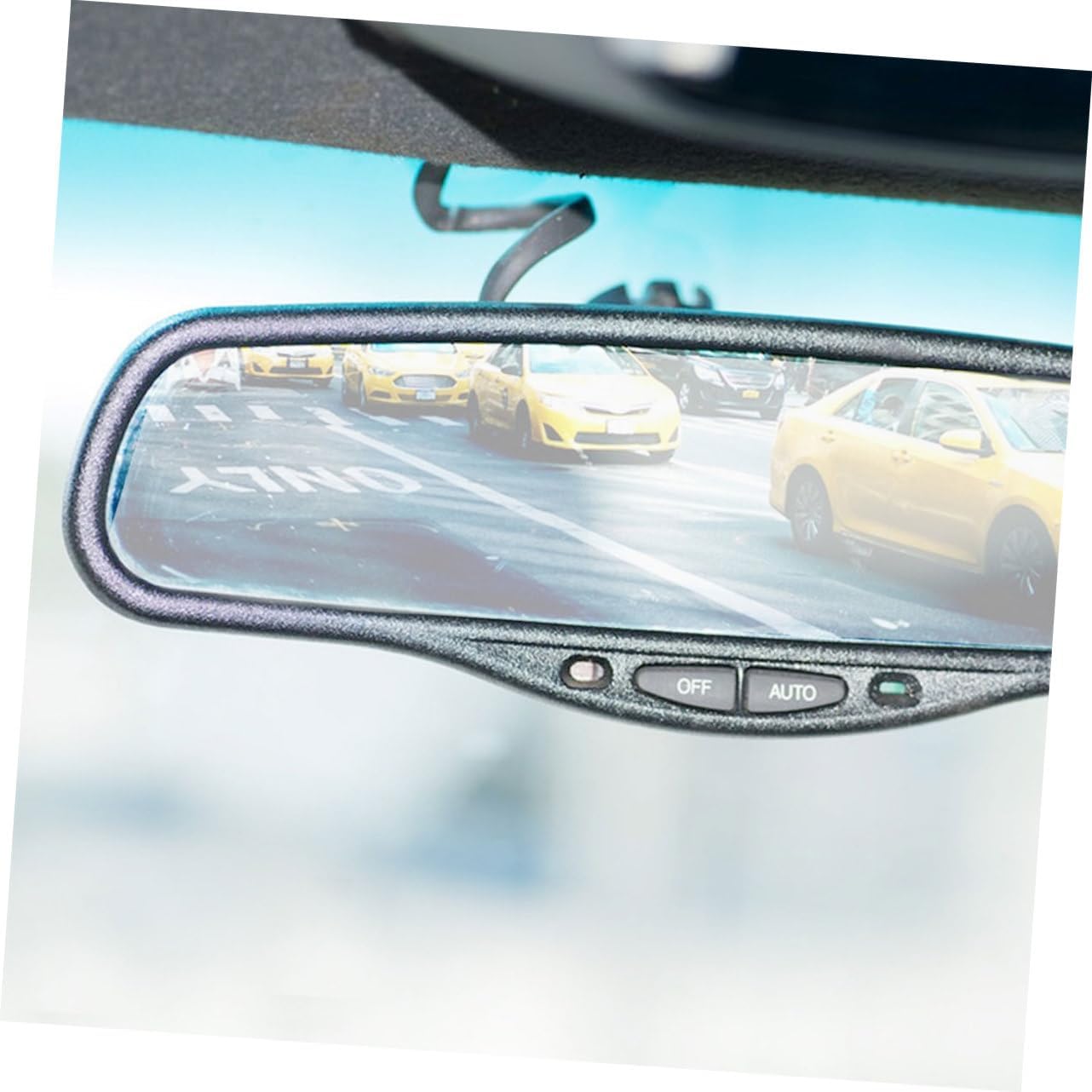Car Rearview Mirror Protective Film Fog and Glare Rainproof Membrane for Safe Driving Weather Conditions