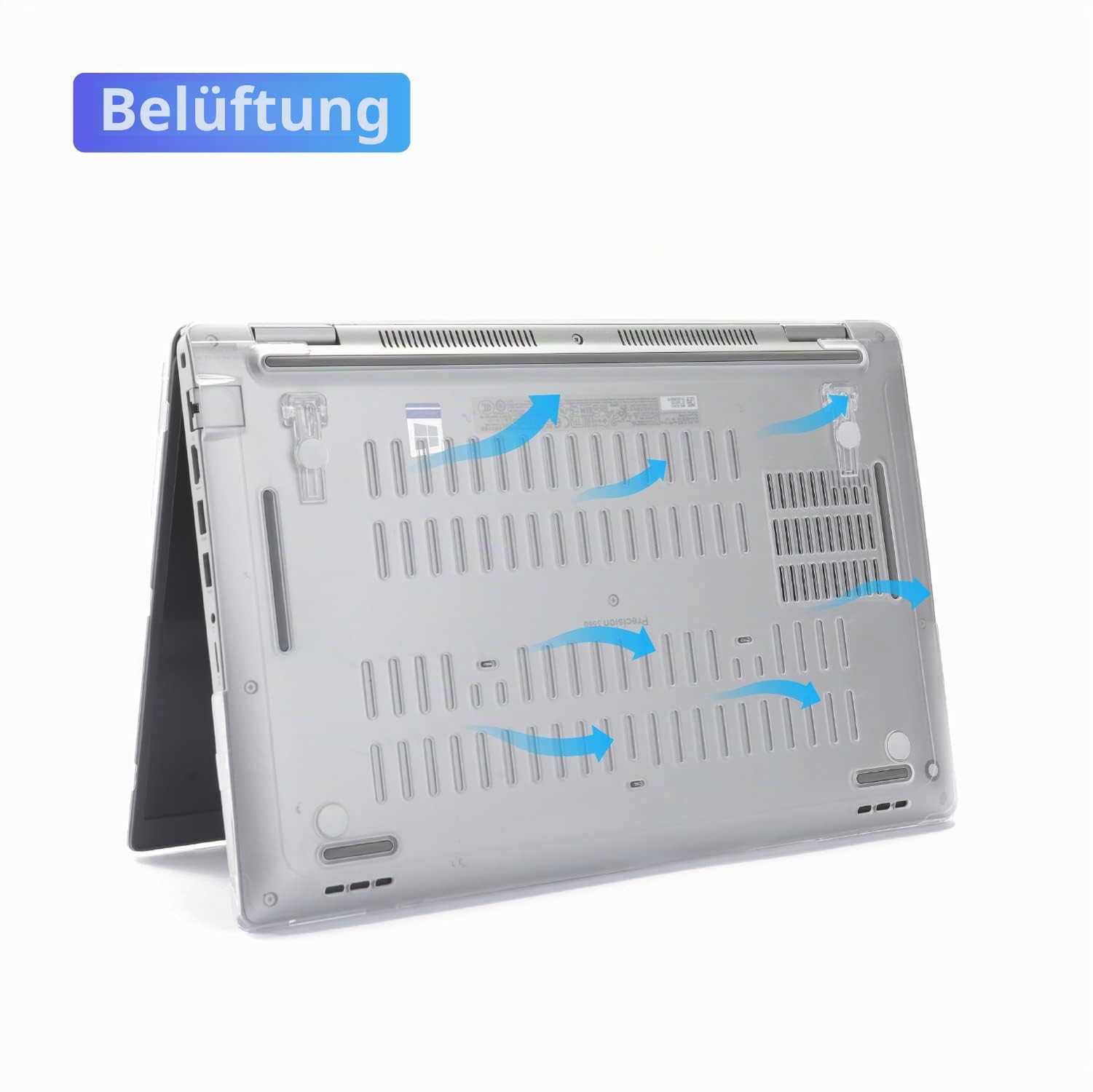 mCover Schutzhülle kompatibel mit Dell Precision 3560/3570/3580/3590 & Latitude 5520/5530/5540/5550 Series Windows Notebook-PC (nicht für andere Dell-Modelle geeignet), Schwarz