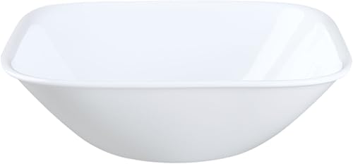 Corelle World - Cuenco cuadrado para cocina Blancon puro Blanco