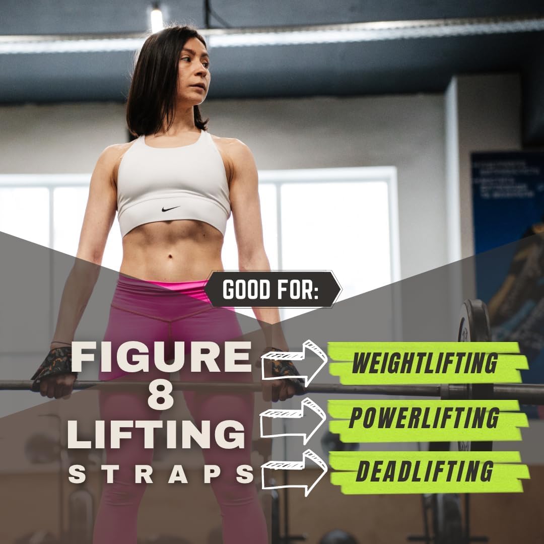 Figure 8 Raps Snapklik.com : Warm Body Cold Mind Figure 8 Lifting Wrist Straps For ...