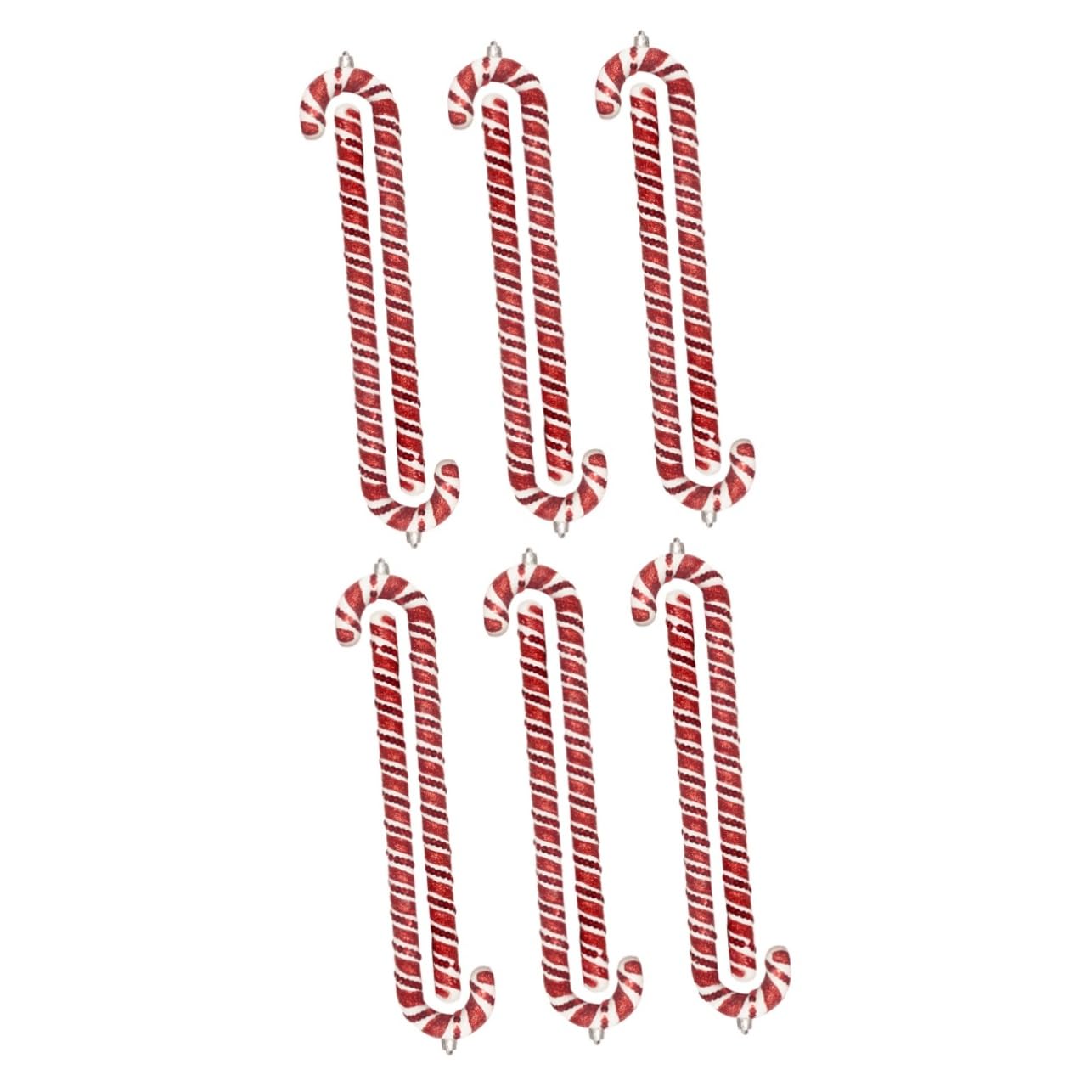 Cabilock 12 STK Weihnachtsbaum-Anhänger Zuckerstangen Weihnachten weihnachtsbaumdeko Tannenbaum Dekoration Christbaumschmuck Weihnachtsdekorationen Weihnachtsdekore Weihnachtszuckerstange