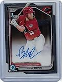 Blake Dunn Autographed 1st Bowman Paper Prospects Rookie Autograph Collectible Baseball Card - 2024 Bowman Baseball Card #CPA-BD (Reds)