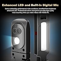 Vista 4 de JOYUSING Cámara de documentos 4K, 13MP para profesor, tamaño A3, enfoque automático, luz LED, OCR para Windows, perfecta para aprendizaje a