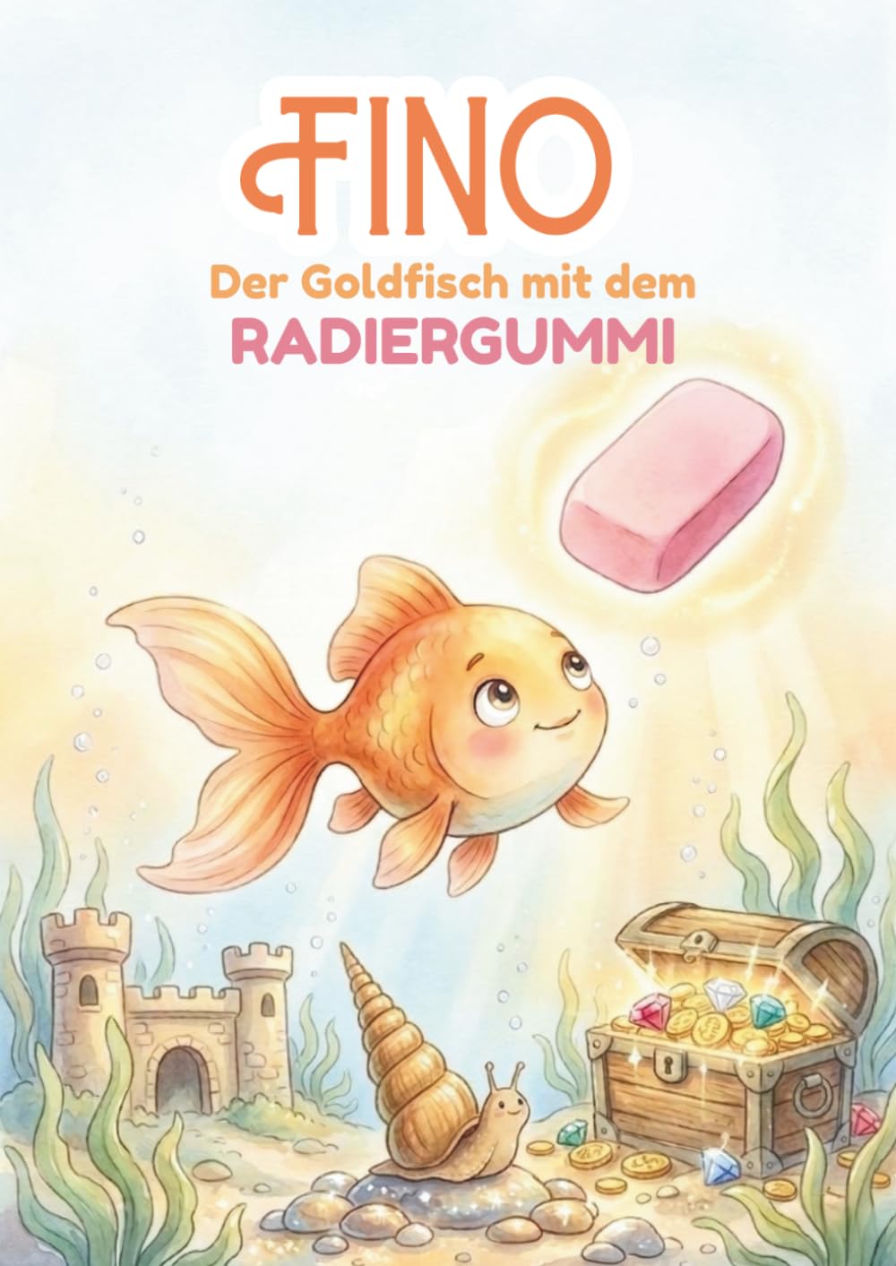 Fino – Der Goldfisch mit dem Radiergummi: Ohhh! Ein Schatz! – Eine Geschichte über Mut, Freude und böse Worte, die nicht bleiben dürfen.