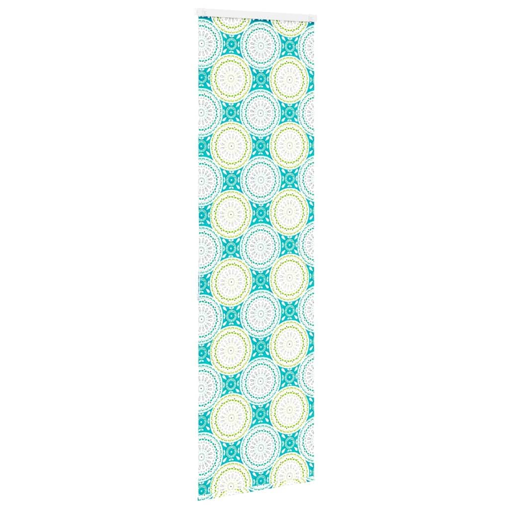 Cortina de ducha enrollable con casete, 60 x 240 cm, ancho de tela de 56 cm, de PEVA, resistente al agua, con conector de cadena, opaco y ahorra espacio, para baño, ducha, con riel de aluminio