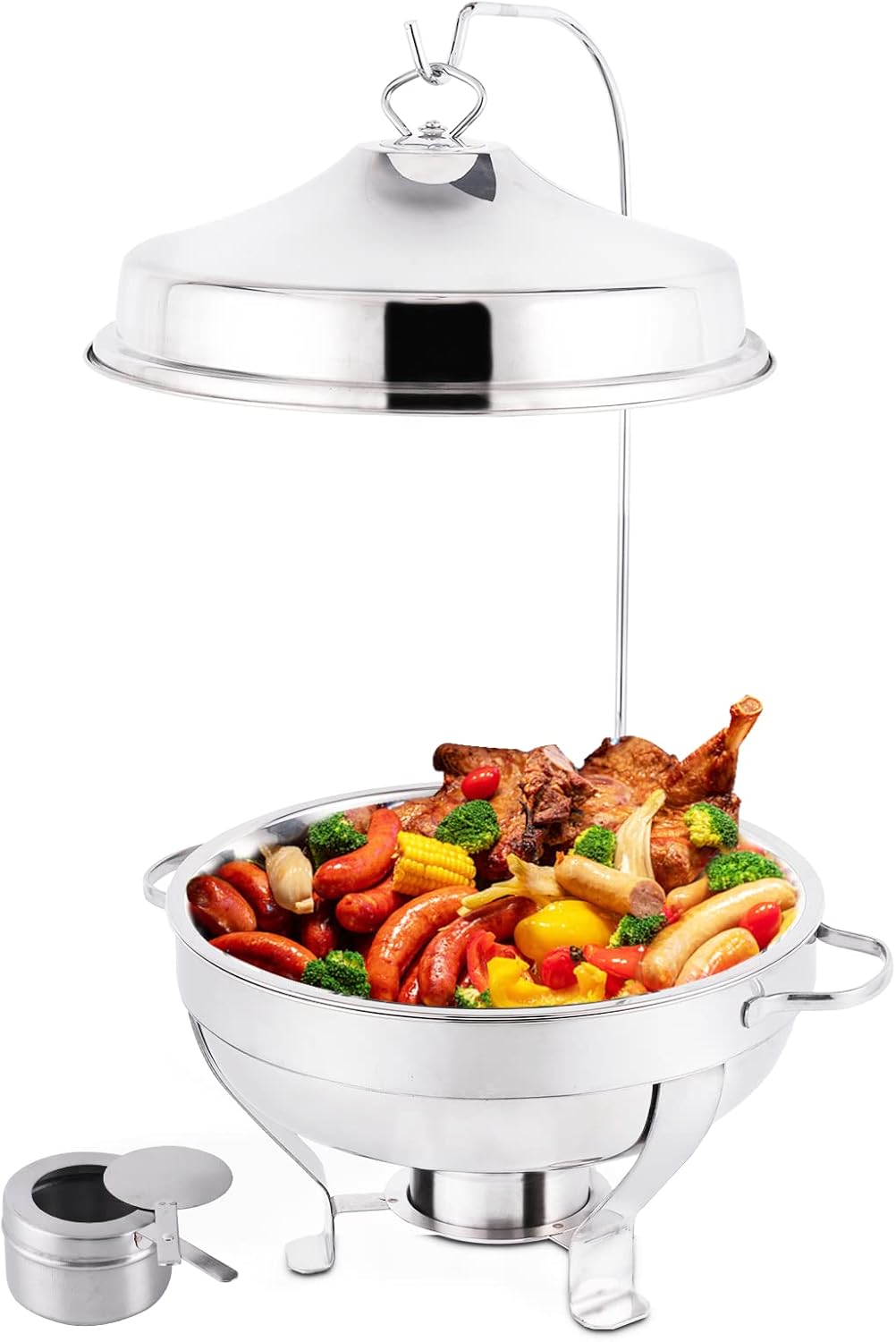 Chafing Dish Buffet Food Warmer Buffet Server with Lids Bain Maries and