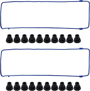 HiSport Valve Cover Gasket Set (replaces VS50377R) for Ford 4.6L Engines