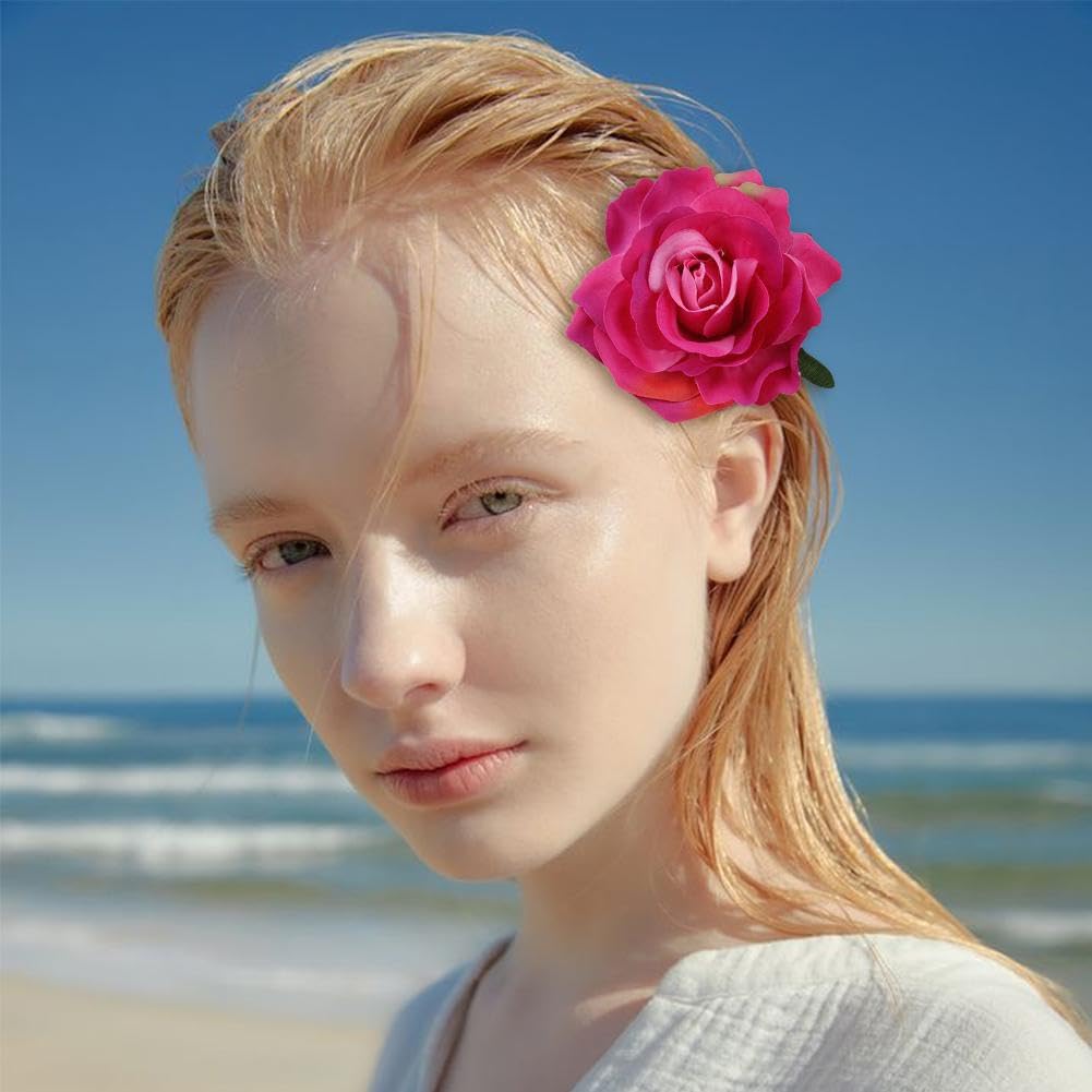 Elegante fermaglio per capelli con risvolto vintage accessorio floreale perfetto per matrimonio fidanzamento spilla fiore per vestito da donna