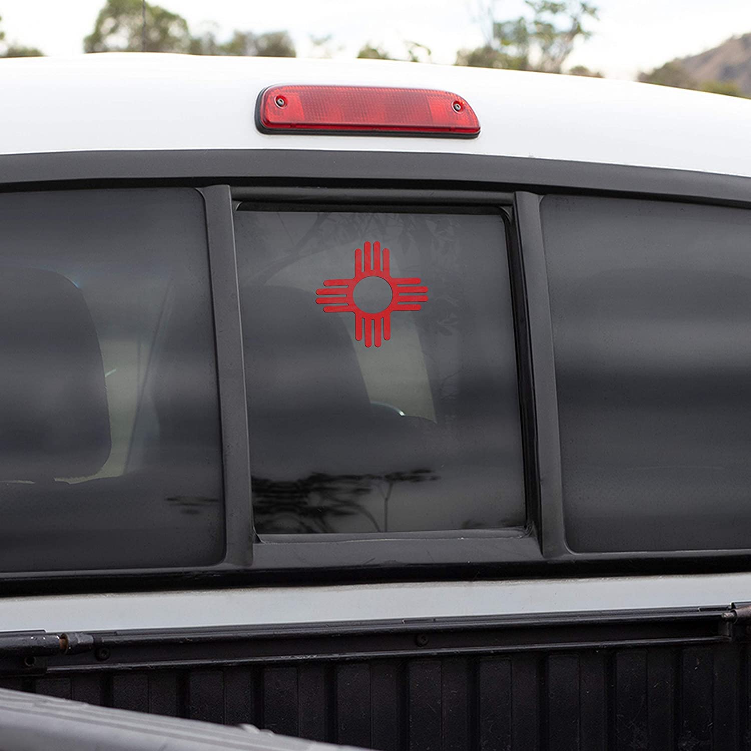 New Mexico State Flag Decals 2-Pack - 5x3 Inch Premium Vinyl Stickers USA Made