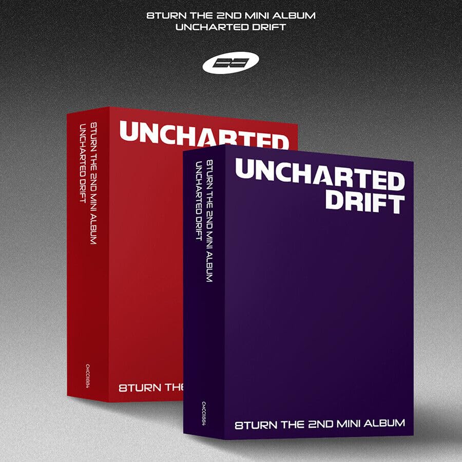 8TURN UNCHARTED DRIFT 2nd Mini Album DRIFT Ver. K-POP SEALED