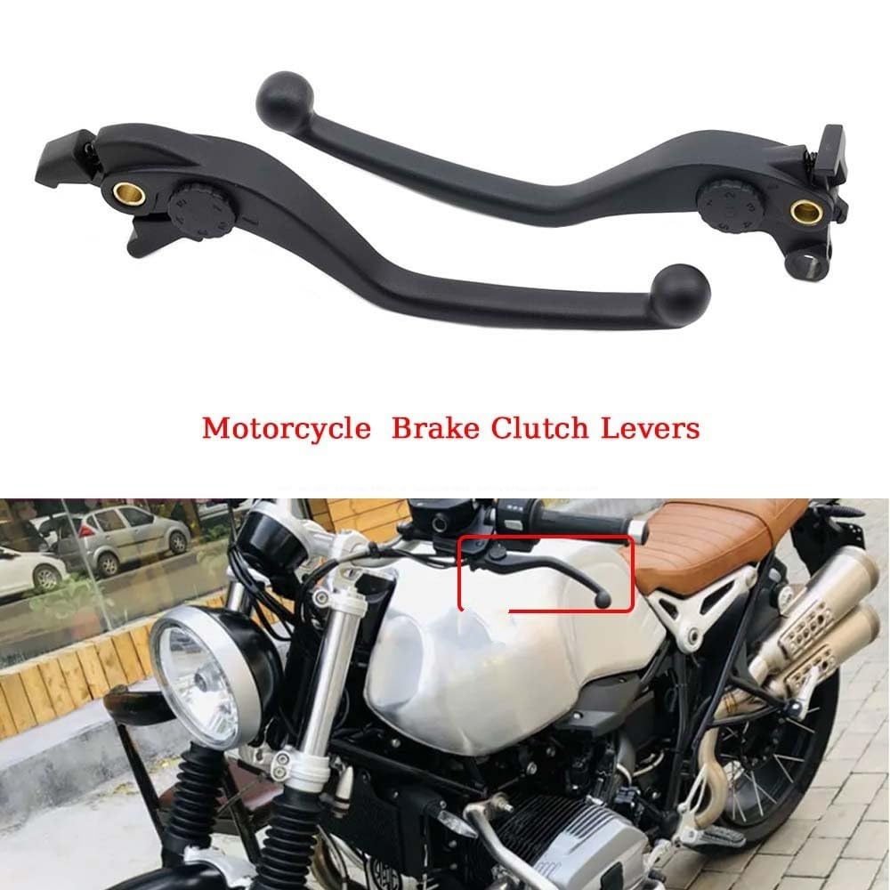 Motorrad Brems- & Kupplungshebel Set Für BMW R NineT - CNC Aluminium Verstellbar 2017-2023