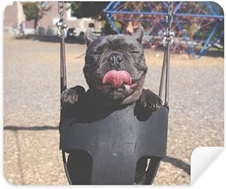 Bulldog Pet Photography Picture Cleaning Cloth Screen Cleaner 2pcs Suede Fabric