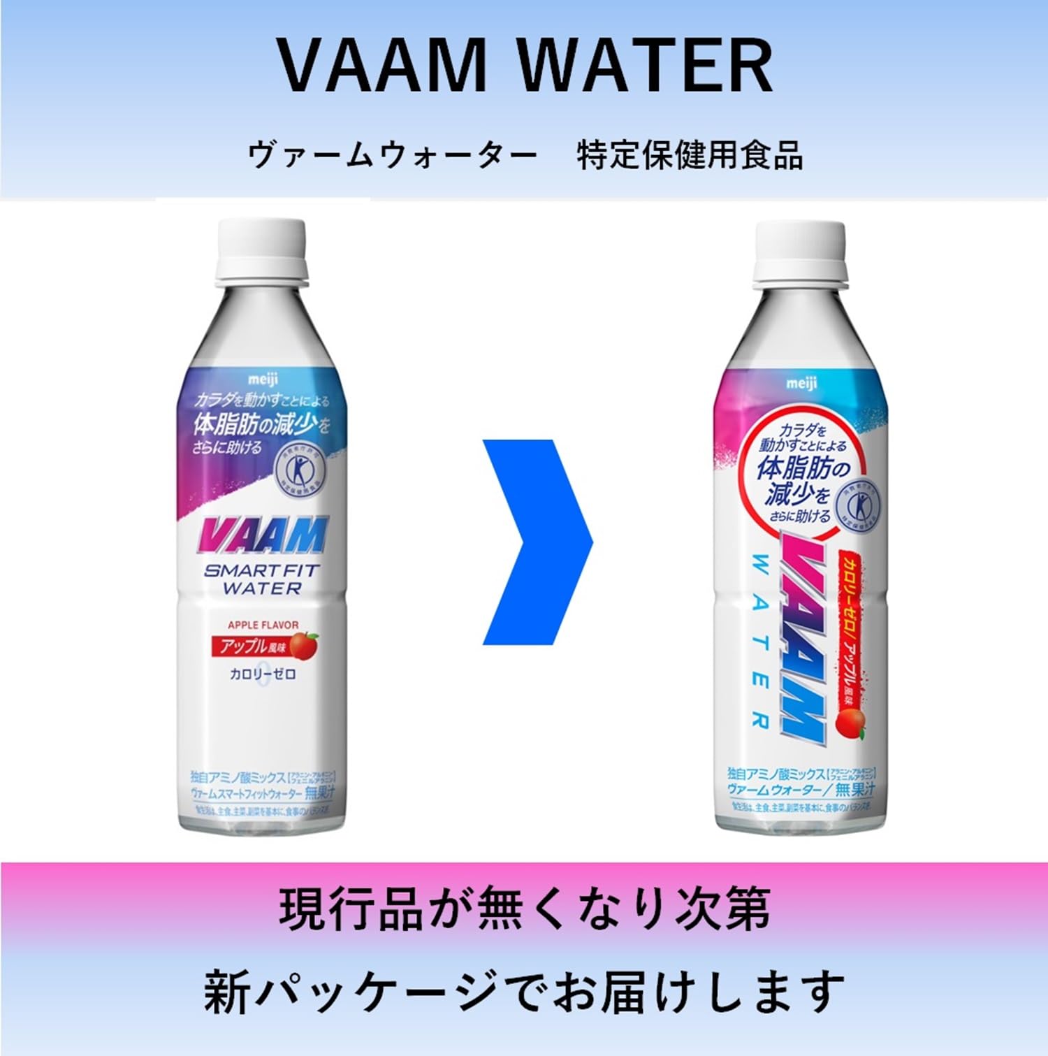 VAAM 特定保健用食品 アップル風味 500ml×24本