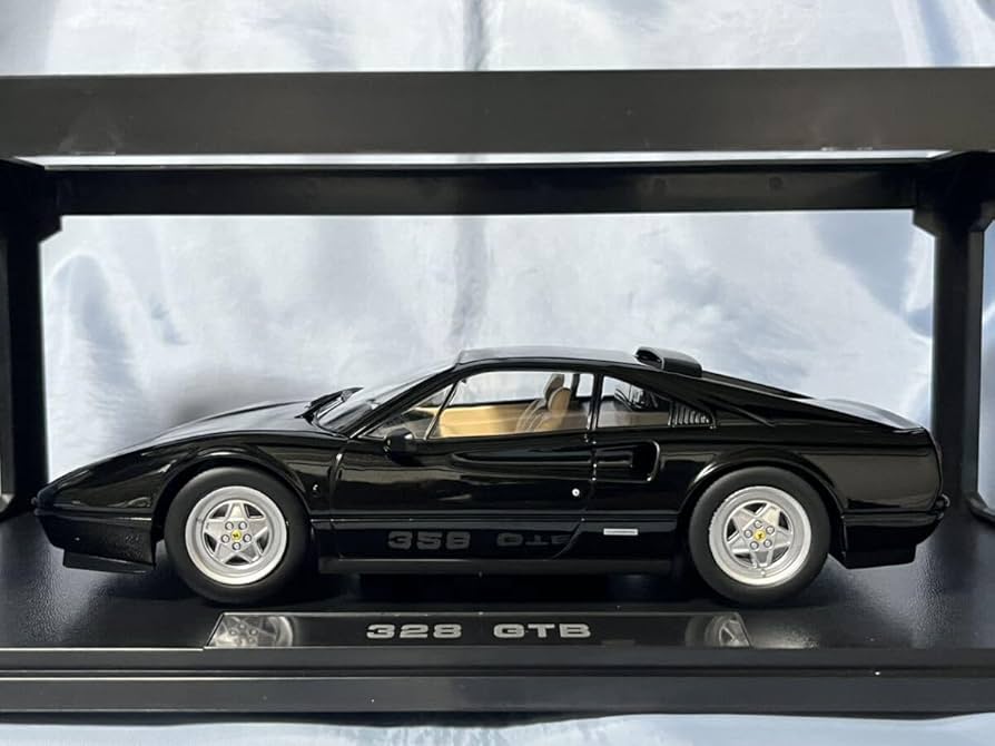 1/18 フェラーリ328GTB 1/18 Ferrari 328 GTB 1985 (Red) Diecast Model Car by KK