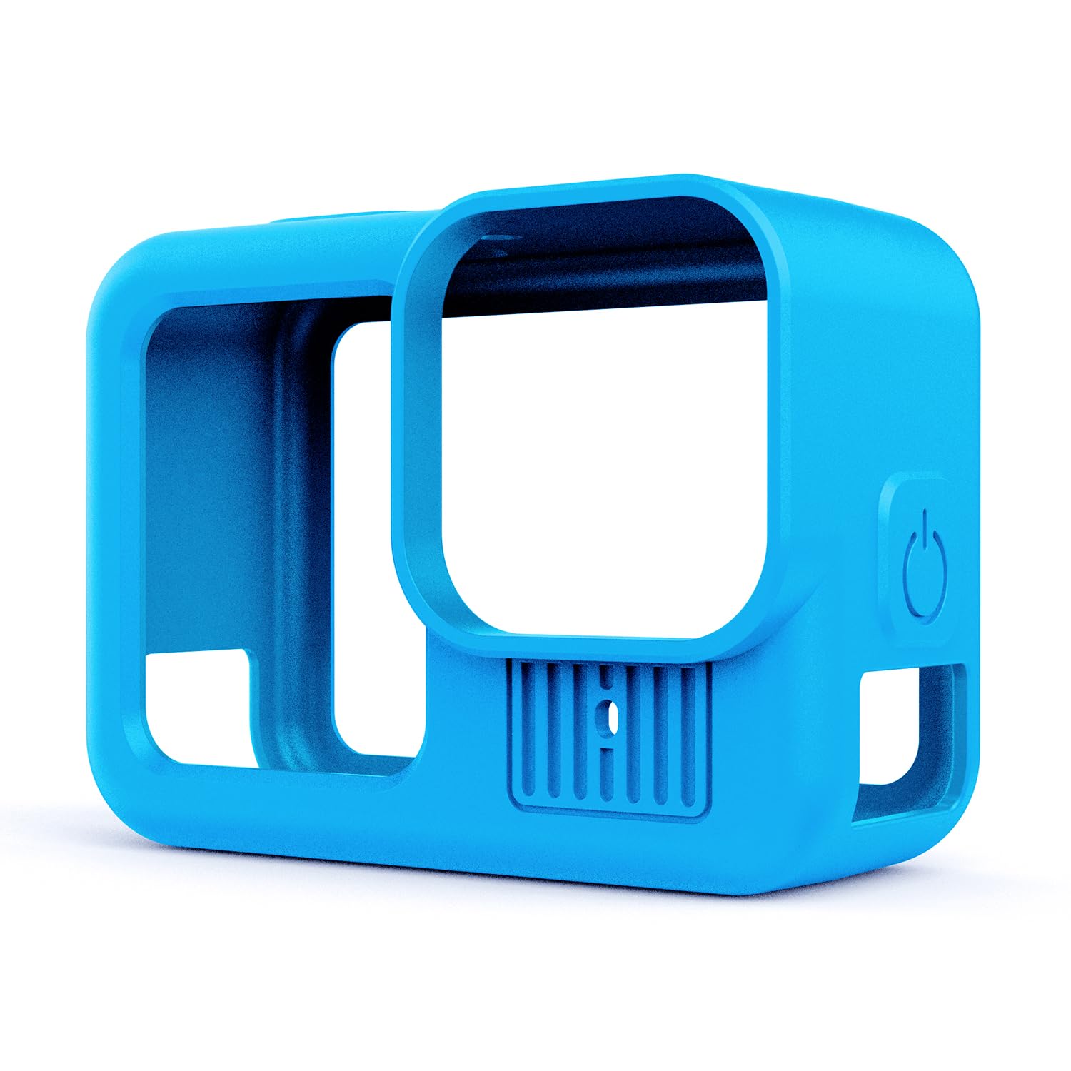 Cover in Silicone per GoPro Hero 13 Black Custodie di Protezione Copriobiettivo Coperture Laterali Cordino per Action Camera Kit Accessori (Blu)