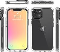 Vista 32 de Funda para iPod Touch 7, cristal transparente, no amarillea, resistente, suave, TPU de doble capa, resistente a prueba de golpes, funda transparente