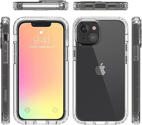 Miniatura 32 de Funda para iPod Touch 7, cristal transparente, no amarillea, resistente, suave, TPU de doble capa, resistente a prueba de golpes, funda transparente