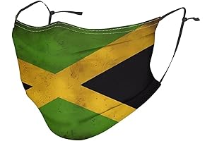 Jamaican Flag Mask: Express Your Island Pride