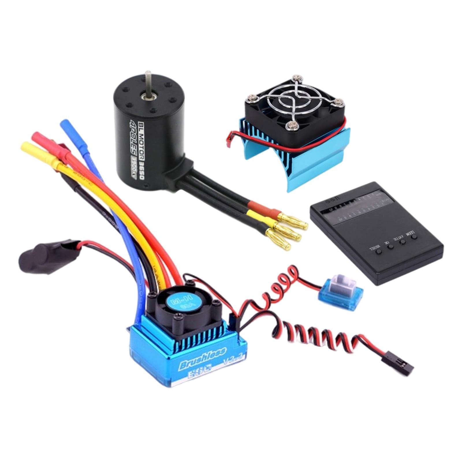 Fashion My Day® Upgrade RC Car Brushless Motor 120A ESC Spare Parts Electric Set Truck Car | Toys & Hobbies | Radio Control & Control Line | RC Model Vehicle Parts & Accs | Other RC Parts & Accs