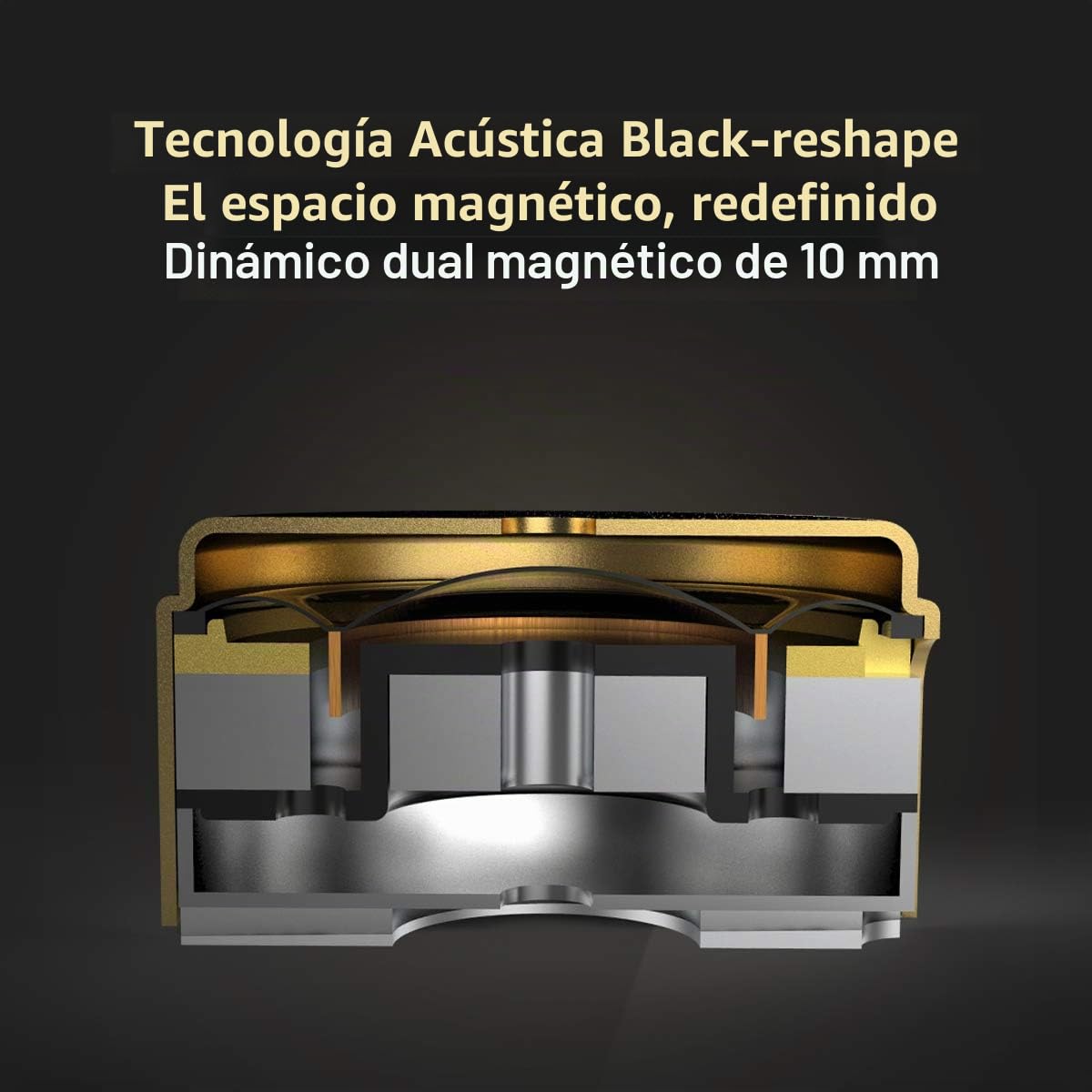KZ ZSN Pro X - Auriculares in-ear de metal, tecnología híbrida 1BA+1DD, graves HiFi, auriculares deportivos con cancelación de ruido, color negro con micrófono