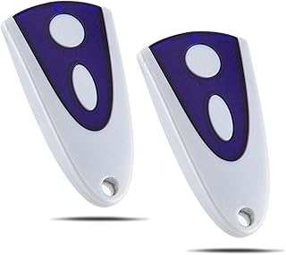 Lot de 2 Émetteur Porte de Garage 433,92MHz Compatible avec Novoferm Novotron 502 MAX43-2 Novotron 512 MIX43-2 pour Novotron 522 Novoferm MNHS433-2