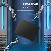 USB Wired Multi-Touch Trackpad Slim Touchpad Mouse for Window Desktop/Laptop/Notebook Computer PC Black