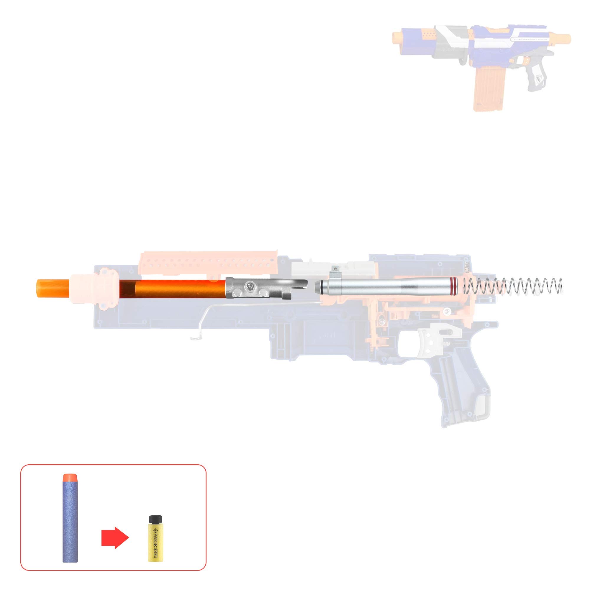 Amazon.com: WORKER Paratroops Short Dart Mod Kit and Connector Set