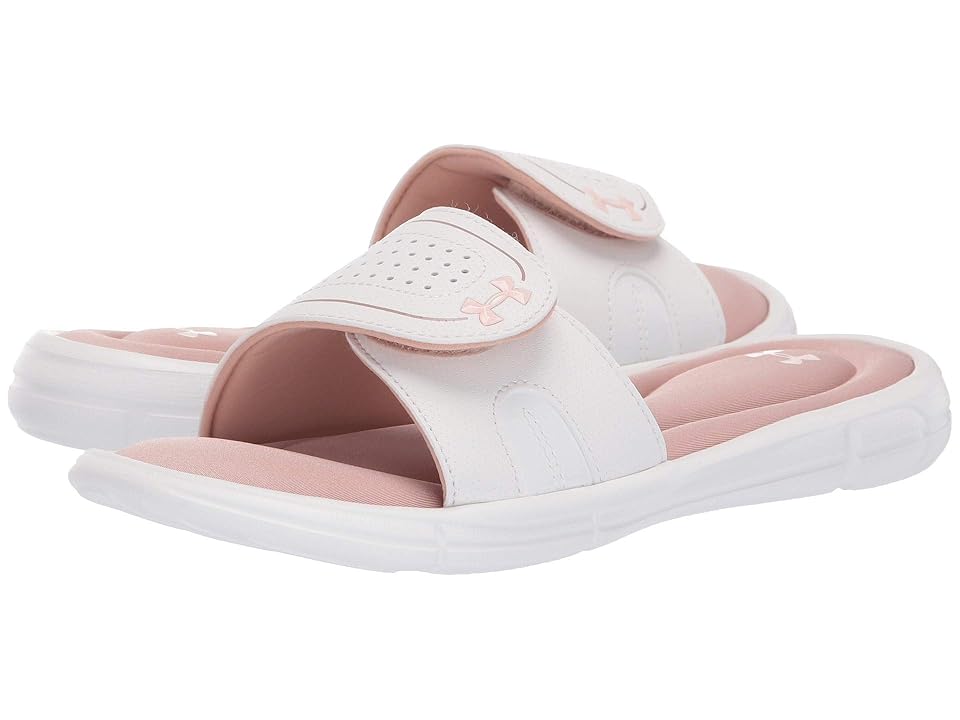 

Under Armour UA Ignite VIII Slide (Bashful Pink/Onyx White/Orange Dream) Women's Shoes