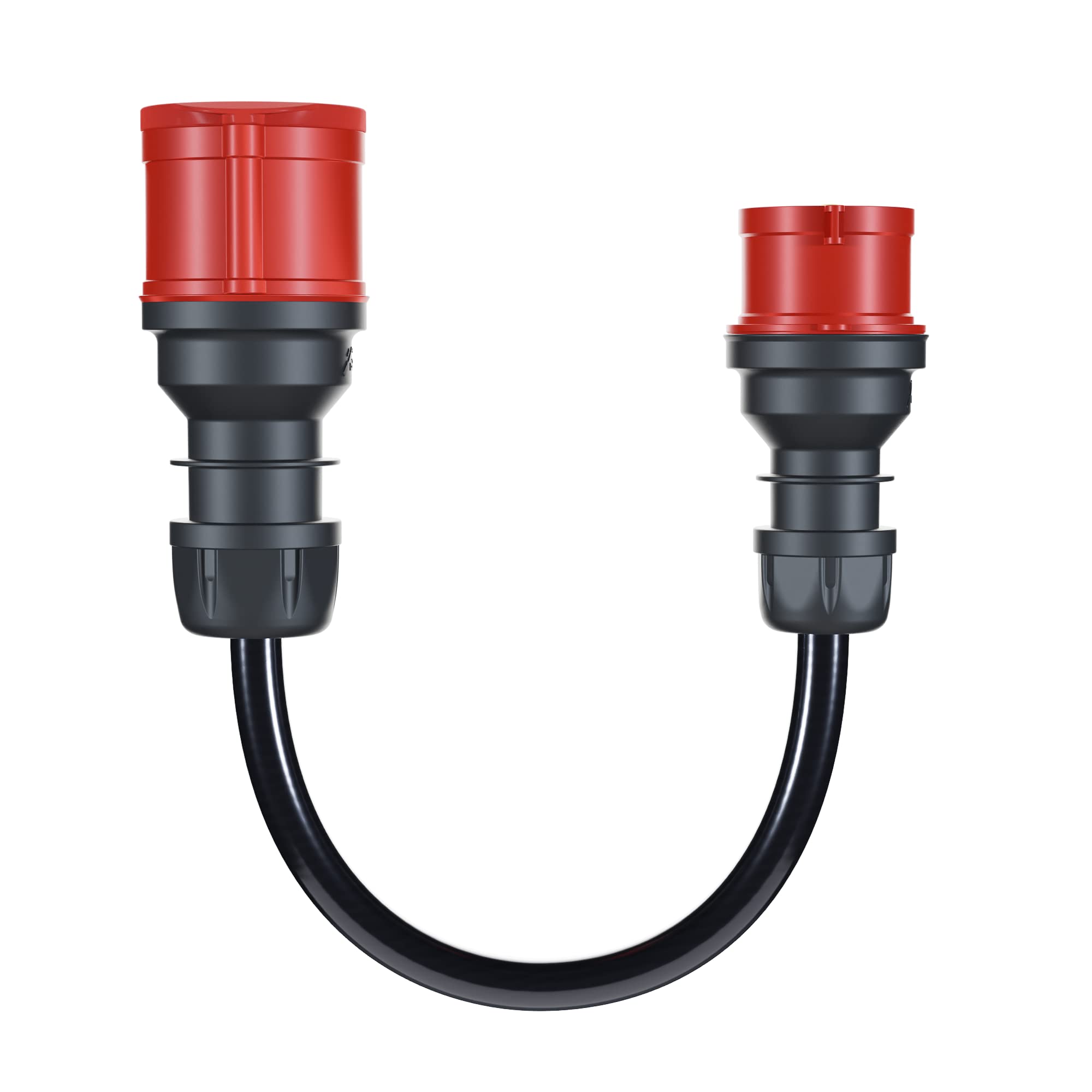 go-e Set de adaptadores para estación de Carga Gemini Flex 22 kW a Tomas CEE Rojo 16 A/CEE Azul 16 A/Tomas de Corriente domésticas 230 V