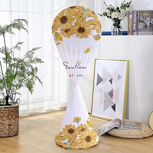 Vista 33 de VIOKKO Tower Fan Dust Cover Dustproof Tower Cover Washable Tower Sleeve Dust-Proof Protective Cover for Household Tower Fan Pedestal Fan Floor Fan
