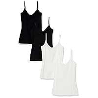 Amazon Essentials Canottiera in Maglia con Scollo a V vestibilità Aderente (Disponibile)