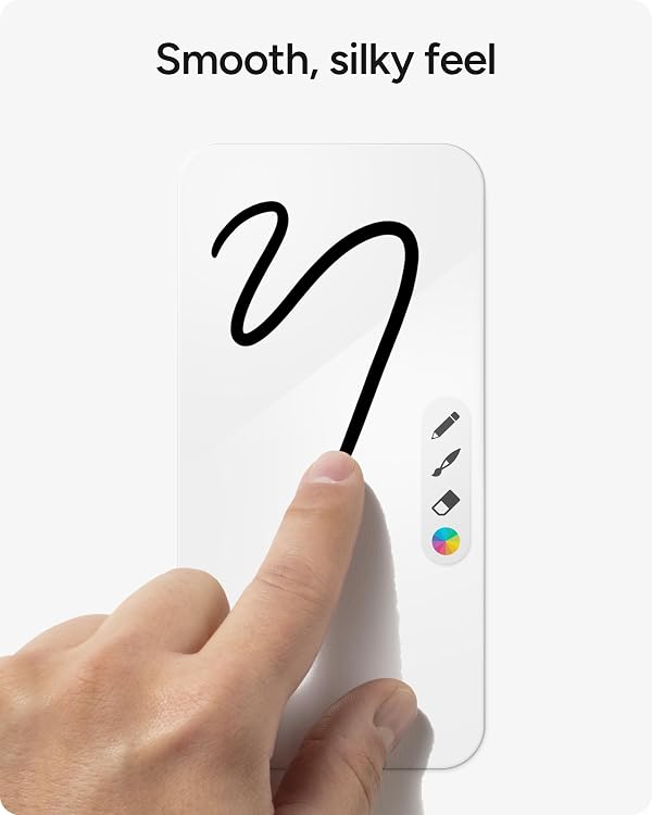 ZAGG Glass+ Samsung Galaxy S25 FE Screen Protector – Extreme Impact & Shatter Protection, Scratch-Resistant, Smudge-Resistant, Fingerprint Scanner Compatible, InvisibleShield, Easy Installation by ZAGG - Used condition - Image 3