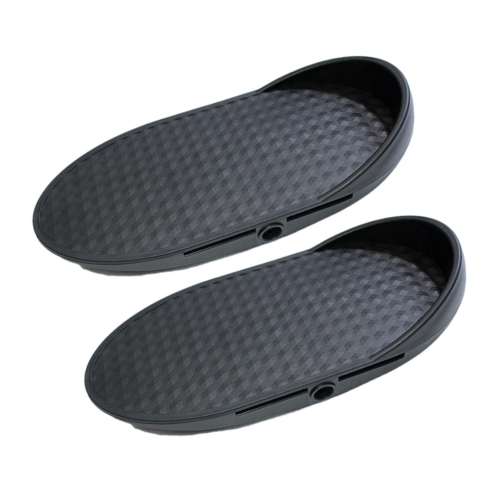 UJEAVETTE® Rowing Machine Foot Pedal Replacement Measure 12X5.5X2Inch Lightweight-image-3