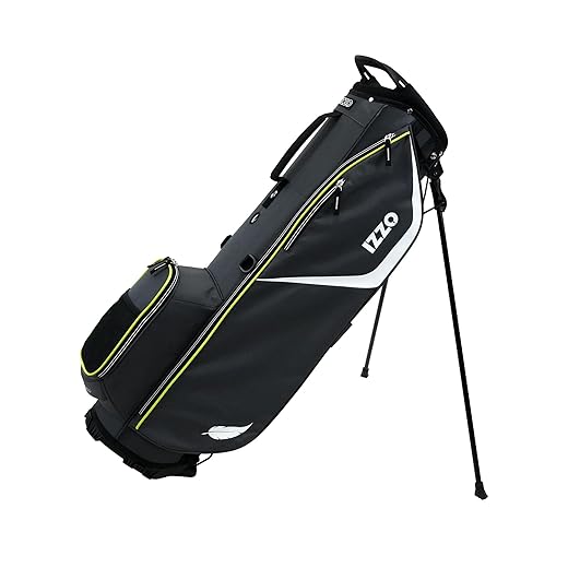 Izzo Golf Ultra Lite Stand Golf Bag with Dual-Straps & Exclusive Features