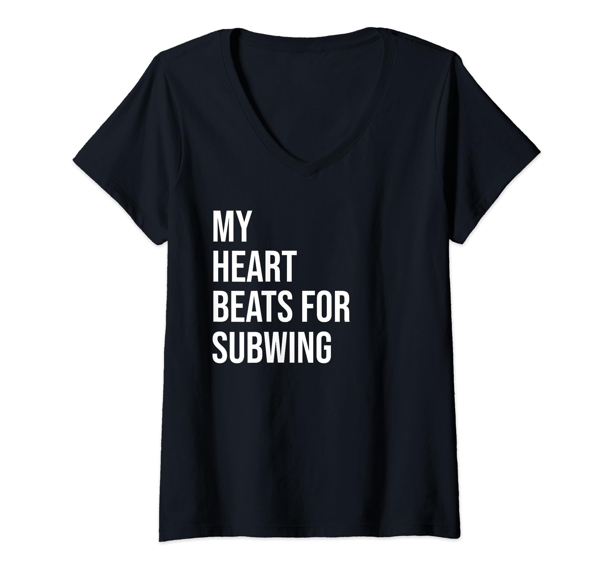 Subwing Enthusiast Meme Quote V-Neck T-Shirt