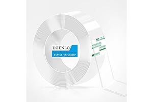 Double Sided Tape for Walls No Damage, 9.85FT (3M), 1.18” Width